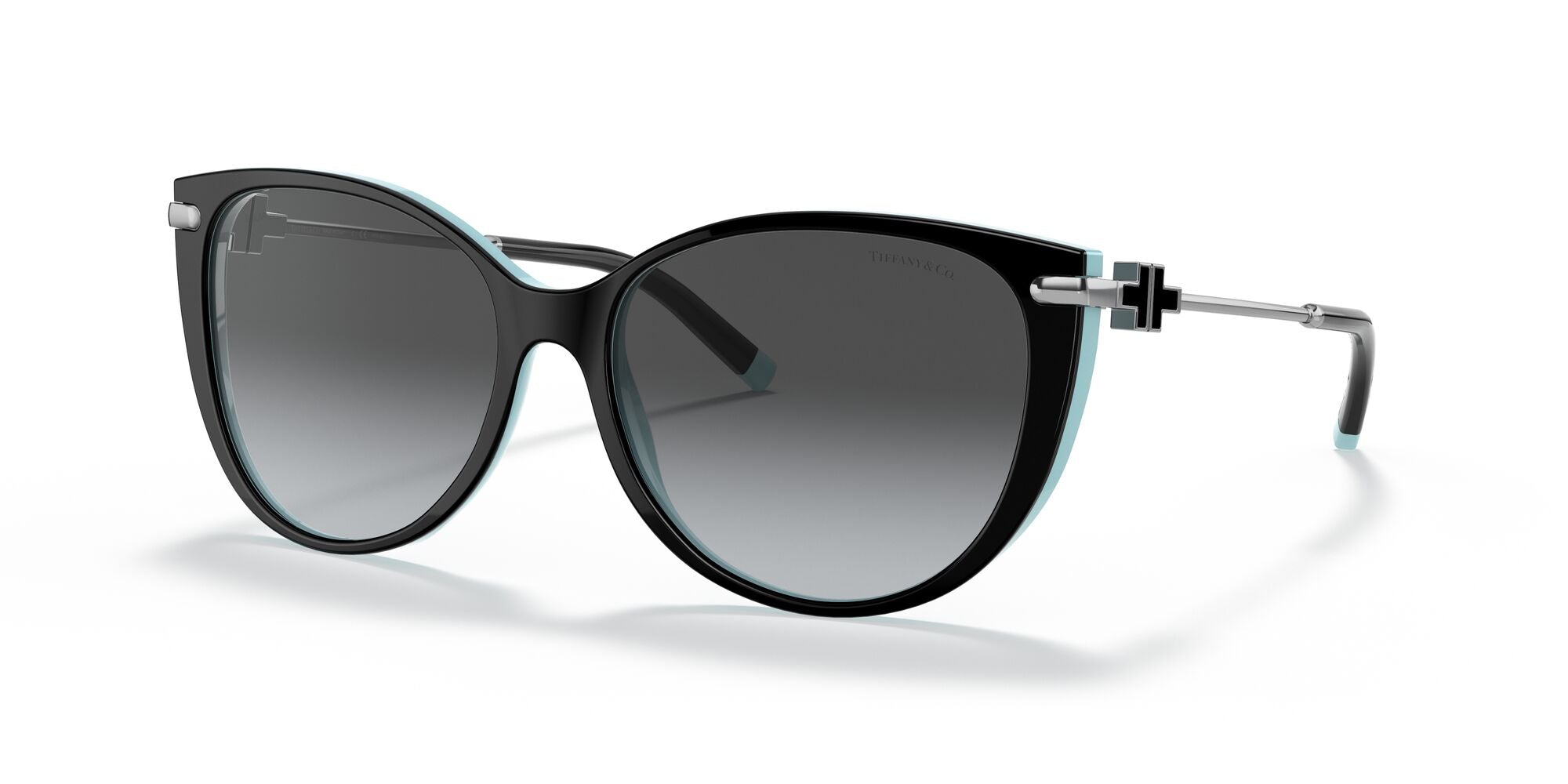 TIFFANY, 0TF4178, 8055T3 Black On Tiffany Blue, 57